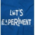 thumbnail image 2 of Lets Experiment Science Geek Flirting Men's Graphic T Shirt Tees Brisco Brands M, 2 of 6