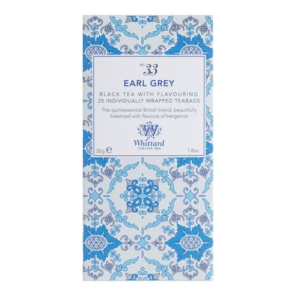 Whittard Earl Grey Black Tea 1.8 oz.