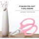 thumbnail image 2 of Floral Shears, Garden Shears Comfort Grip Handle, Premium Steel Professional Floral Scissors, For Pruning, 2 of 5