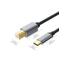 thumbnail image 5 of WINDLAND Fast Speed USB C to USB B Cable Cord Data Wire For Printers And Digital Pianos, 5 of 11