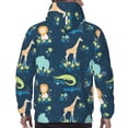 thumbnail image 5 of Hoodies for Men - Tropical Animals Long Sleeve Comfrt Men'S Fashion Hoodies & Sweatshirts, Sweatshirts for Men Hoodies Pullover Clothing Clothes with Pouch, 5 of 7