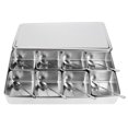 thumbnail image 3 of Seasoning Jar, Condiment Box, Reusable Condiment Container Rustproof for Restaurant Home, 3 of 8