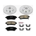 thumbnail image 3 of PowerStop Front Z23 Evolution Sport Carbon-Fiber Ceramic Brake Pad and Drilled & Slotted Rotor Kit Fits: MAZDA Select Models K6344, 3 of 10