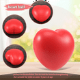 thumbnail image 5 of Heart Stress Reliever Ball Red, 5 of 9