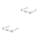 thumbnail image 4 of Cateissary Soporte para bolsas de basura Montado en la pared Cocina Colgando Toalla Bolsas de basura Colgador Puerta del gabinete Estante Suministros de Gris blanco 2piezas Cateissary CBP210314, 4 of 6