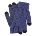 thumbnail image 1 of 1 Pair Winter Gloves Touch Screen Solid Color Polyester Warm Full Finger Gloves for Cycling, 1 of 10