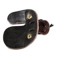 thumbnail image 2 of Cuero de La PU con Lengüeta para El , Tiro con , Protección para Los , para Niños Adultos Zulema Pestaña de dedo de tiro con arco, 2 of 5