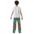 thumbnail image 5 of FORMRS Kids Pajama Pants with Pockets Size 6-8Y Boys Lounge Sleep Bottoms, Colorful Dragon Scales Pattern, 5 of 8