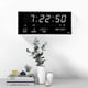 thumbnail image 2 of 2026 Luminous Digital Wall Clock Alarm Hourly Chiming Temperature Date Calendar Table Clock Electronic Led Clock Decoration With Plug, 2 of 3