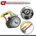thumbnail image 4 of Cilindro de bloqueo de encendido Unique Bargains No. 819002GF00 para Kia Optima 2.4L 2.7L 2010 Cilindro de bloqueo del interruptor de encendido 1 cilindro de bloqueo de puerta 2 llaves 1 juego, 4 of 7