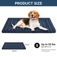 thumbnail image 3 of Alfombrilla de cama para perros pequeños, suave y duradera, lavable, 3 of 7