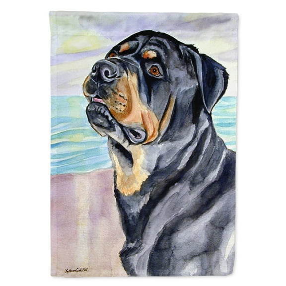 Carolines Treasures 7107-FLAG-PARENT Rottweiler Flag multicolor