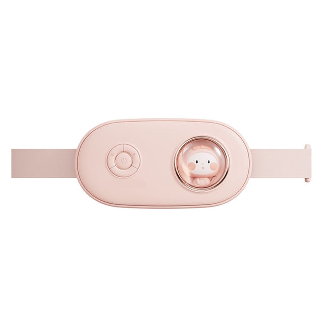 Cinturón calefactor menstrual, 5 engranajes, alivio del dolor, soporte para calambres en la cintura, almohadilla portátil calefactora para útero y estómago