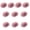 Red, variant on 10Pcs Unpainted Miniature Hat Light Weight Small Fabric Hats for Handmade Art Craft Wedding Christmas Party Decoration