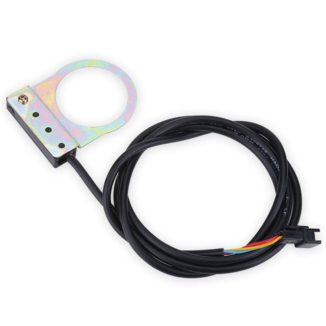 Sensor De Velocidad De Bicicleta Eléctrica, PAS De 12 Imanes, Sensor Montado En Rueda Con Bucle Magnético Dual, Para Asistencia Eléctrica De Bicicleta