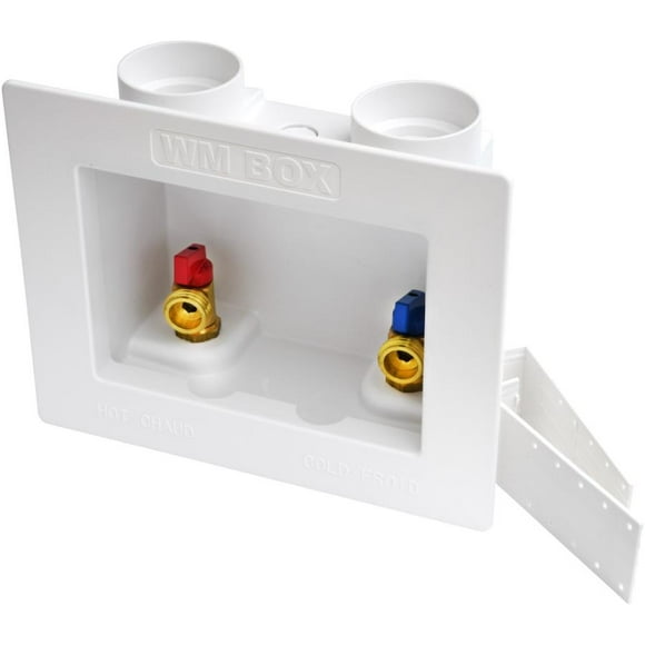 Push 'N' Connect Washing Machine Outlet Box