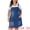 Blue, variant on DARING DIVA Women's Plus Denim Overalls Dress Bib Suspender Skirts 1X Blue
