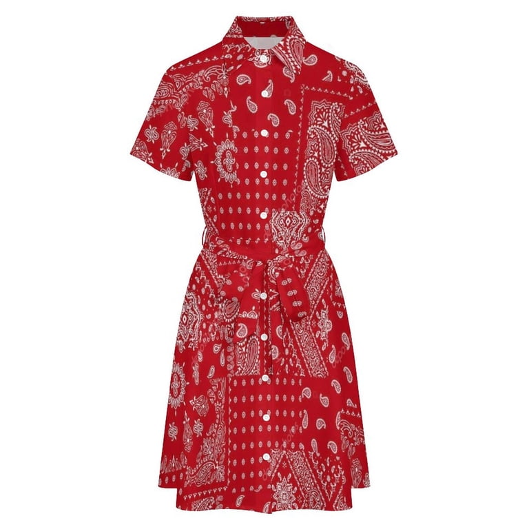 strapless open back dress Men Panhandle Bandana Shirt RMN2S05102 main image 0