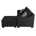 thumbnail image 4 of Sofa Chaise Esquinera Dicasa Lyra 2 Plazas Negro para Sala, 4 of 8