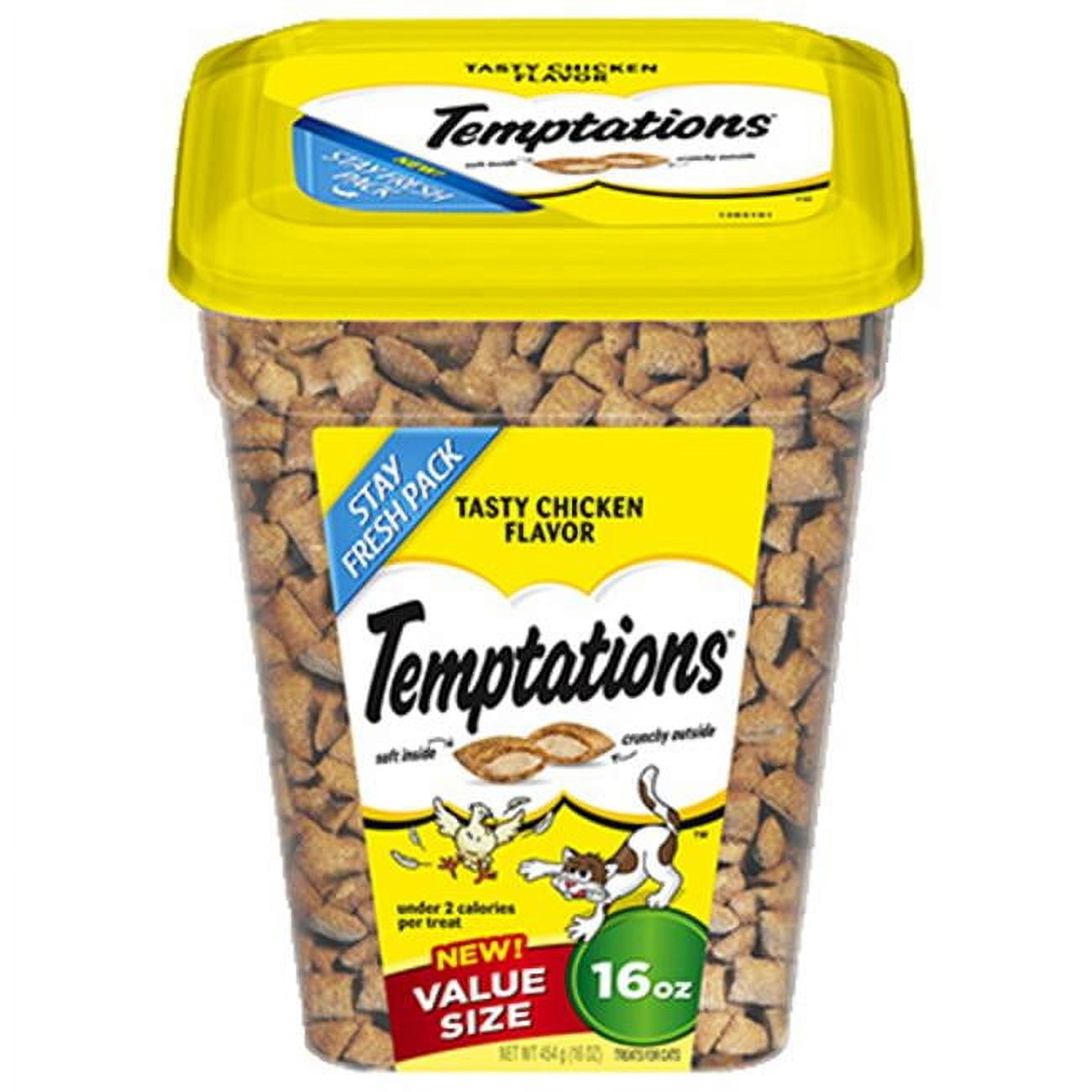 Whiskas Temptations 10112726 16 oz. Tasty Chicken Cat Treat