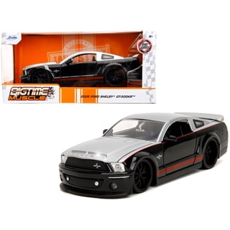 2008 Ford Shelby Mustang GT500 Super Snake Grey With Black Stripes