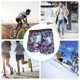 thumbnail image 4 of Balery Purple Marble Texture Calzoncillos bóxer para hombre, ropa interior de algodón suave y transpirable con cinturilla de nailon-Large, 4 of 5