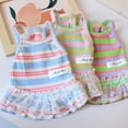 thumbnail image 3 of Dog Clothes Spring Summer Thin Cat Princess Skirt Lace Lace Strap Sweet Small Dog Teddy Pet clothes, 3 of 7