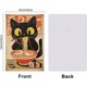 thumbnail image 2 of Letrero de hojalata con diseño de gato, ramen japonés, metal vintage, 30,5 x 20,3 cm, divertido letrero de hojalata para decoración de pared, para casa, granja, bar, cafetería, club., 2 of 7