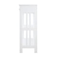thumbnail image 4 of Pemberly Row Table Console Mission Transitionnelle à un Tiroir en Finition Bois Blanc, 4 of 5