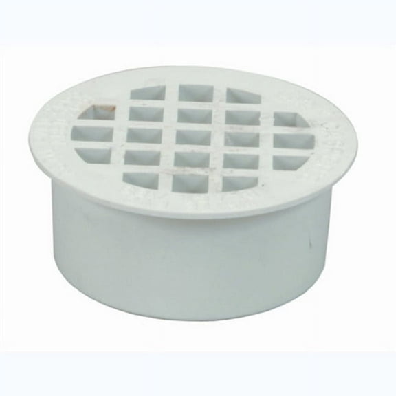 Proflo Pf42834 3" Pvc All Plastic Snap-In Drain - White