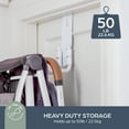 thumbnail image 3 of Dreambaby® Strollerbuddy StrollAway Over The Door Baby Stroller Hanger – Heavy Duty Metal Hook Organizer with 50lbs Load Capacity, 3 of 8