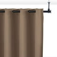 thumbnail image 3 of RoomDividersNow Premium Heavyweight Hanging Room Divider Kit - XX-Large, 8ft Tall x 16ft - 19ft Wide (Mocha), 3 of 6