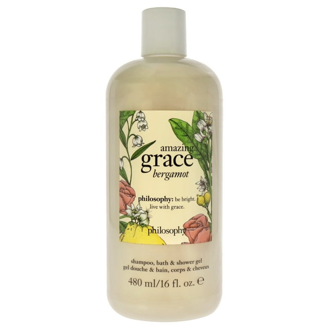 Champú Gel de baño y ducha Amazing Grace Bergamot Philosophy Unisex 16 oz