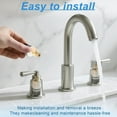 thumbnail image 7 of RVKXHD 2 Pack RP25513 Faucet Stem Replacement, Compatible with Delta Two Handle Faucet and RP24096 Faucet Cartridge Repair Kit, with RP24097 Turn Stop 1/4 and 2 × RP4993 Seat and Spring (2), 7 of 7