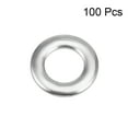 thumbnail image 2 of 100Pcs 6mm x 3mm x 0.8mm 304 Stainless Steel Flat Washer for Screw Bolt, 2 of 3