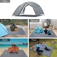 thumbnail image 4 of Lona de camping BISINNA impermeable 220 x 235 cm 3000 mm PU, 4 of 6