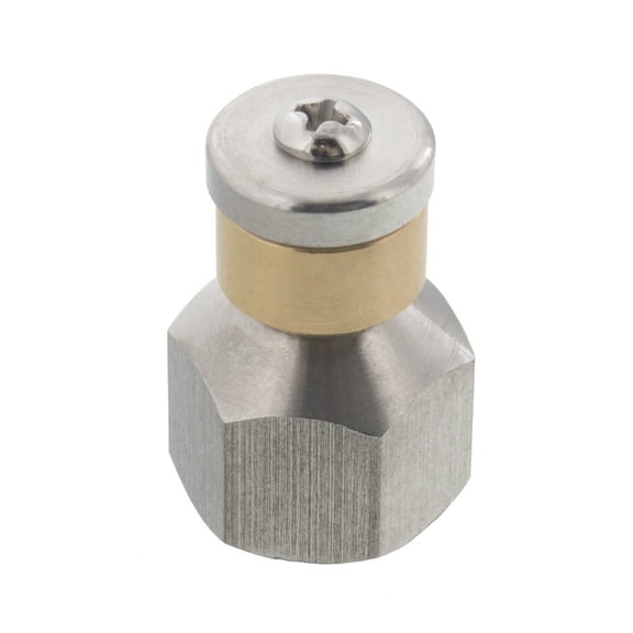 Erie Tools Rotating 3/8" Sewer Jetter Drain Cleaning Nozzle 12.0 Orifice