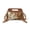 Tan & White, variant on Women's Western Fringe Leather Hand Bag – Sling Bag Suede Hair-On Handbag with Adjustable Strap, Handmade Sling Purse 12"x10" Tan n White