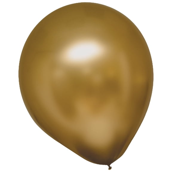 Chrome Latex Balloons 11" | Golden Brown | 100ct