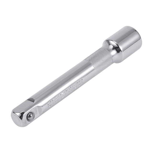 Herramienta de extensión de socket de impacto Unique Bargains 1 Pcs 120x22mm Tono plateado Acero al carbono para reparación de automóvil, motocicleta, dirtbike 1/2 pulgada