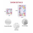 thumbnail image 7 of Easter Kitchen Dish Towels for Drying Dishes Set of 2, Watercolor Eggs Flowers Berry Plants Purple Plaid Waffle Weave Microfiber Hand Tea Bathroom Towels Quick Dry & Absorbent Towel 15.7x23.6, 7 of 7