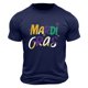 thumbnail image 1 of Casual Summer Tops Carnaval Impreso de Manga Corta Cuello Redondo, Poliéster Ligero para la Fiesta de Verano de Primavera, 1 of 9