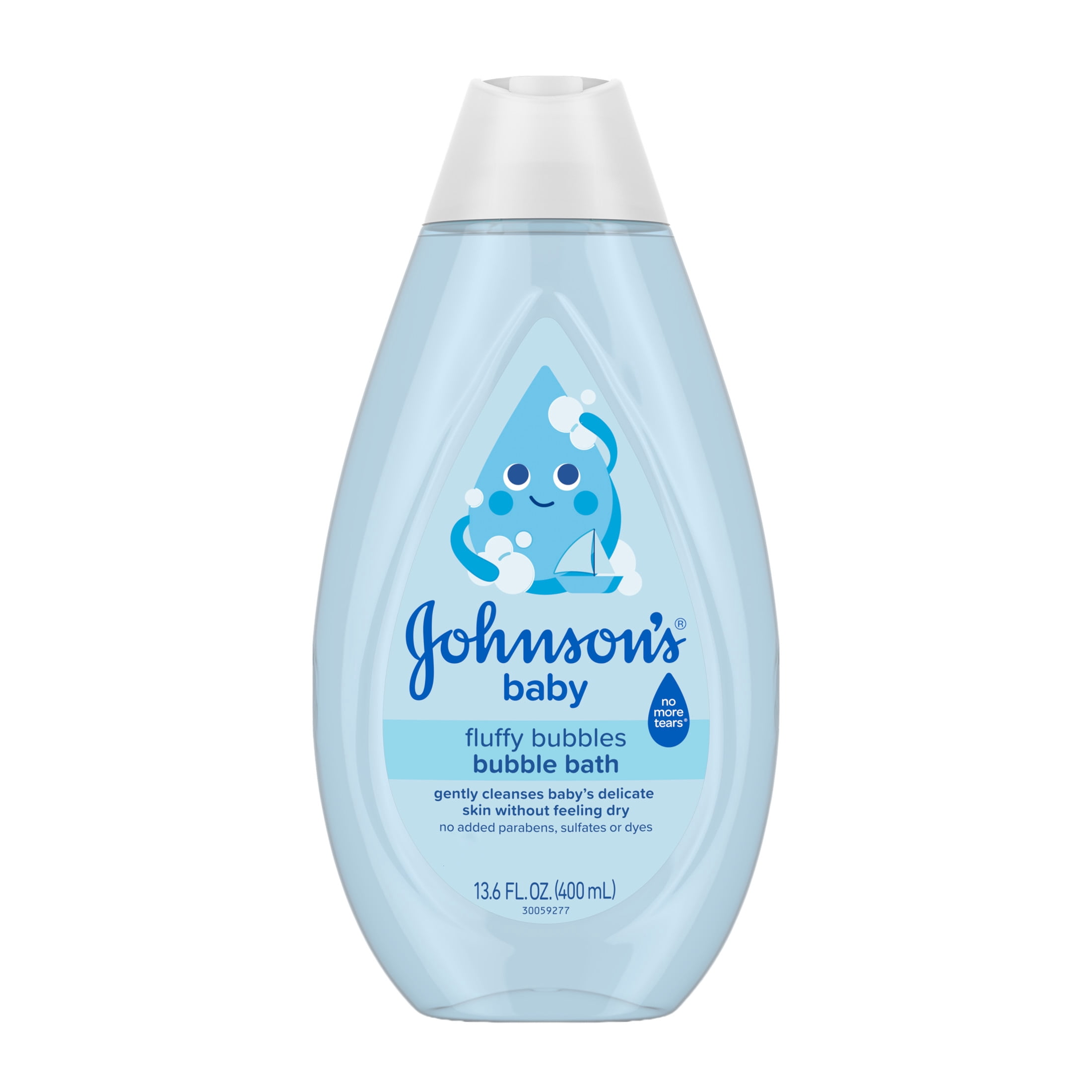 (2 pack) Johnson's Baby Fluffy Bubbles Bubble Bath, Hypoallergenic, 13.6 fl. oz