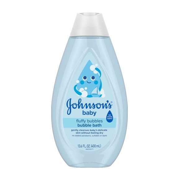 Johnson's Baby Fluffy Bubbles Bubble Bath, Hypoallergenic, 13.6 fl. oz
