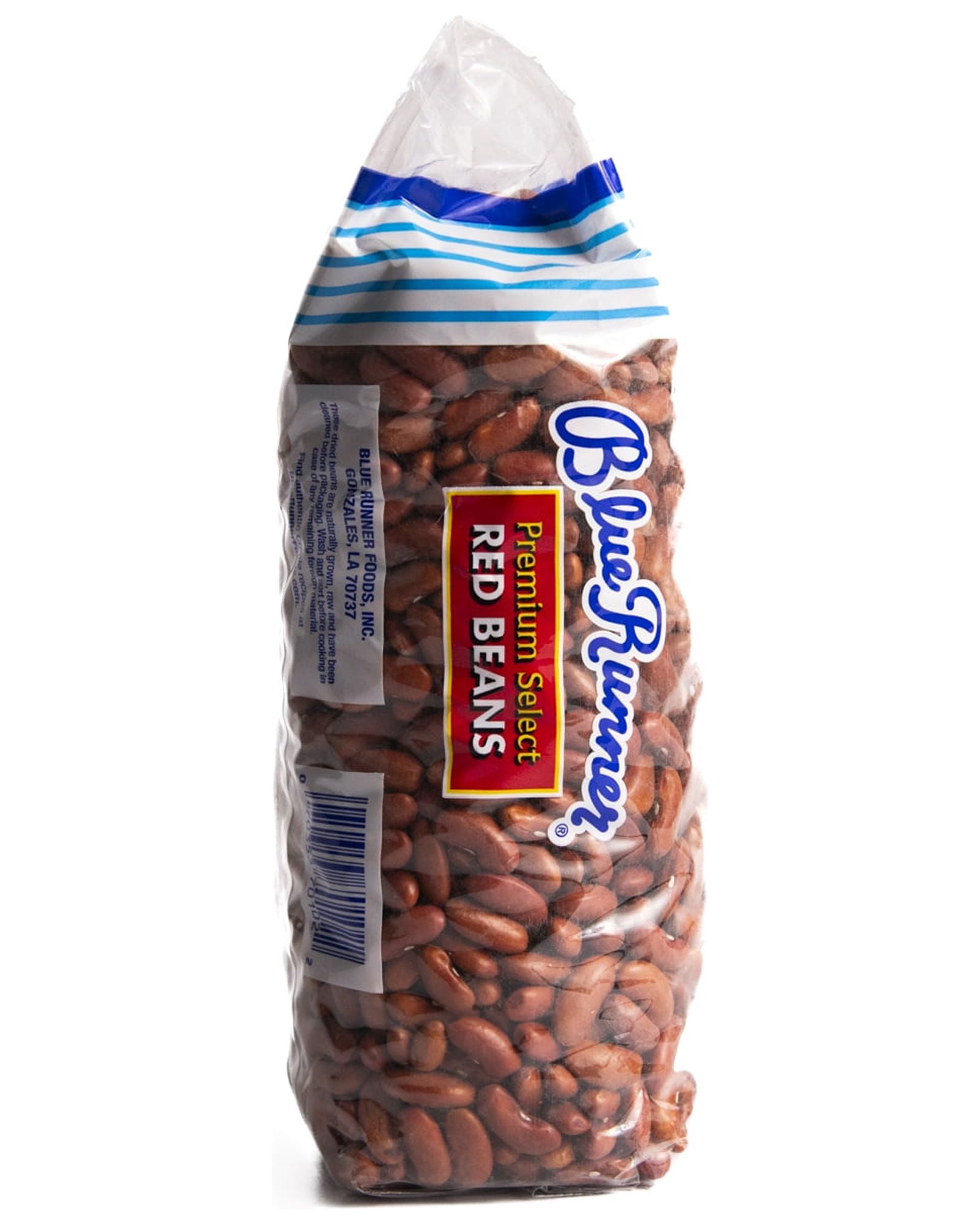 Blue Runner Premium Select Red Beans, Dry Light Red Kidney Beans, 2lb Bag