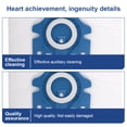 thumbnail image 2 of Zootealy Highly Efficient Replacement Dust Bag and Filter Cotton Set for Miele/Fjn/3D Vacuum Cleaners - Compatible with Various Models C1/C2, Red and Blue, 99% Filtration Efficiency, 2 of 6