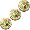 thumbnail image 1 of czcpp-naaa Rocco 2-1/4 Pouces, Couvercles de Stagioni Quattro 56mm, Lot de 3, Or, 1 of 4