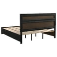 thumbnail image 5 of Miranda 51-inch Wood California King Storage Panel Bed Black, 5 of 9