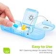 thumbnail image 3 of Weekly Pill Organizer 3 Times a Day, Color-Coded for Easy Tracking | Large 7 Day Pill Box 3 Times a Day, Portable Pill Case for Medication, Vitamins, Fish Oil and Supplements, Dual Protection, 3 of 7