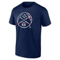 thumbnail image 2 of Men's Navy Denver Nuggets Flag Logo T-Shirt, 2 of 3